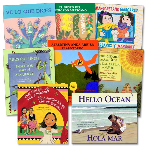 English and Spanish Story Books - Set of 8