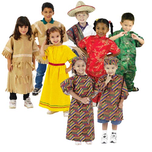 Multi Ethnic Ceremonial Costumes