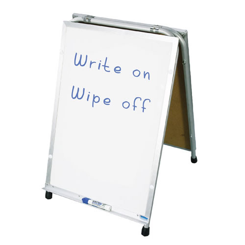 Combination Flannel Board & Write On/Wipe Off Easel