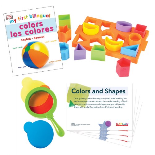 Colors & Shapes Learning Kit - Bilingual