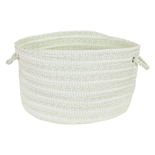 Fabric Gathering Basket - Soft Green