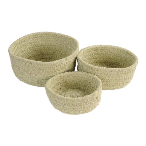 Spring Meadow Nesting Baskets - Sprout Green - Set of 3