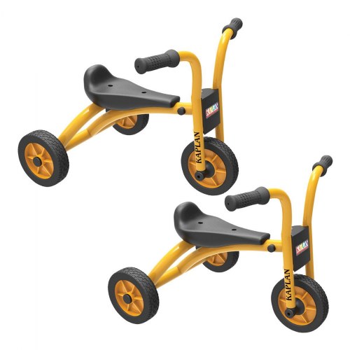 Kaplan Toddler Walker Trike - Yellow/Black - Set of 2