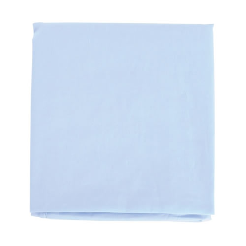 Microfiber Material Compact Size Wrinkle Free Crib Sheets - Blue - Single