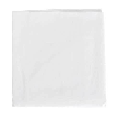 Microfiber Material Compact Size Wrinkle Free Crib Sheets - White - Single