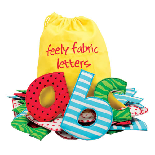 Feely Fabric Lowercase Letters