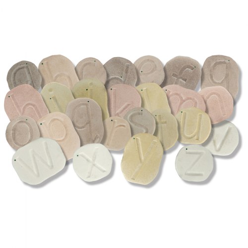 FeelsWrite Lowercase Letter Stones