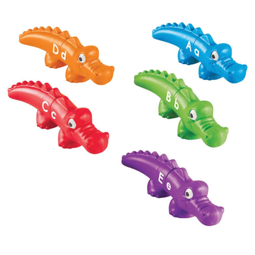 Snap-n-Learn™ Alphabet Alligators - Fine Motor and Sorting Toy