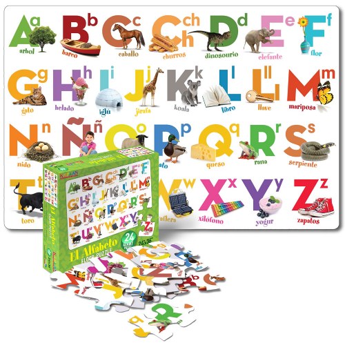 Alphabet (El Alfabeto) Spanish Floor Puzzle