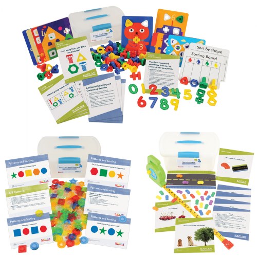 School Readiness Math Toolboxes - Set of 3