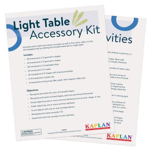 Light Table Accessory Kit