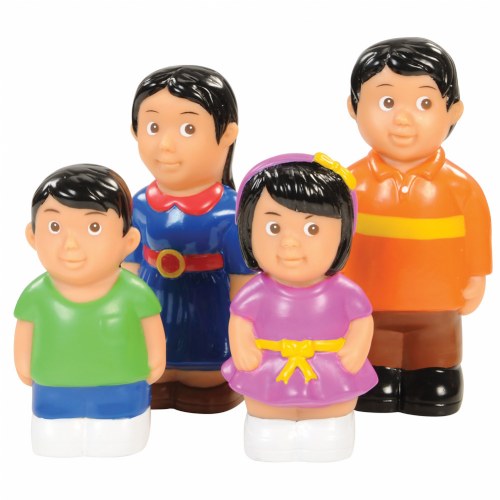 Asian Family Set - 4 Pieces