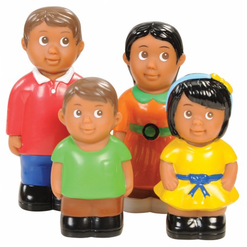 Hispanic Family - Set of 4