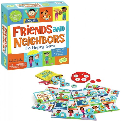 Friends & Neighbors: The Helping Game to Encourage Empathy and Cooperation
