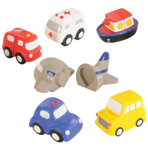 Toddler Vehicle Match-Ups - Set of 6