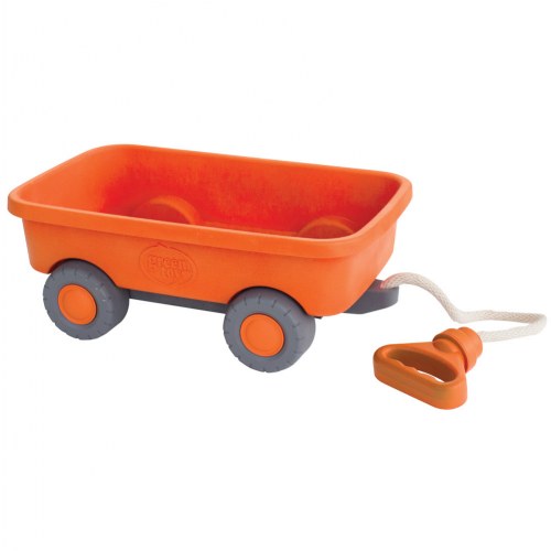 Eco-Friendly Orange Wagon