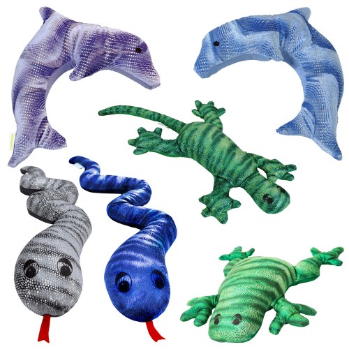 Sensory Heavy Animal Plush Toy 2kg Lizard Manimo 