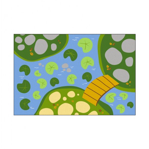 Lily Pad 6' x 9' Carpet