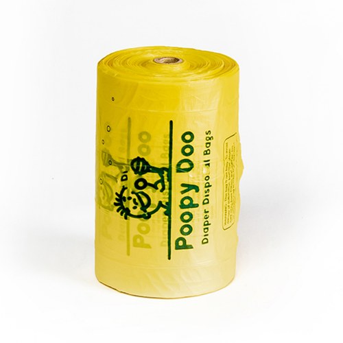 Poopy Doo Diaper Disposable Refill Bags 1 Roll 200 Bags