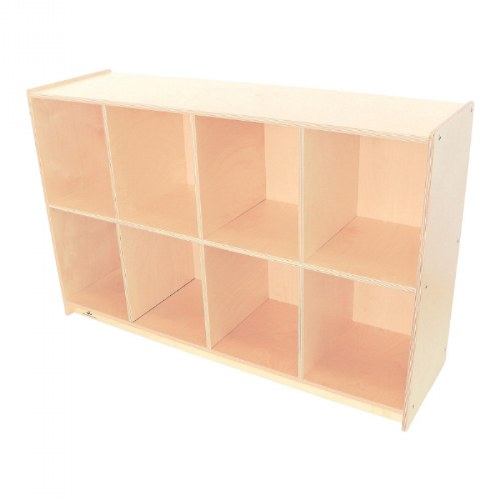 8 Section Low Backpack Cubby