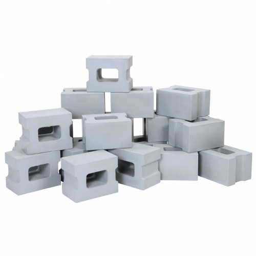Foam Cinder Block Builders - 20 Pieces