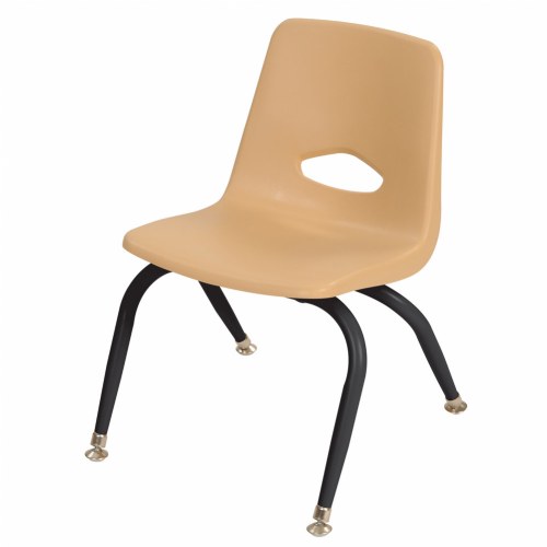 Stackable Chair With 11.5" Seat Height - Natural