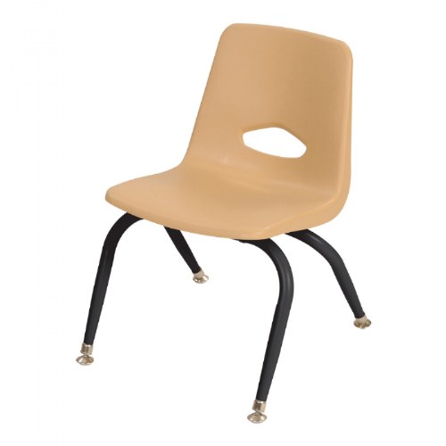 Stackable Chair With 11.5" Seat Height - Natural