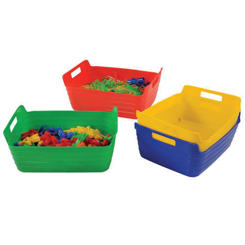 flexible toy storage tub