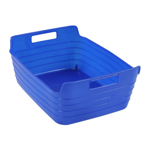 Flex Tub with Handles - Blue