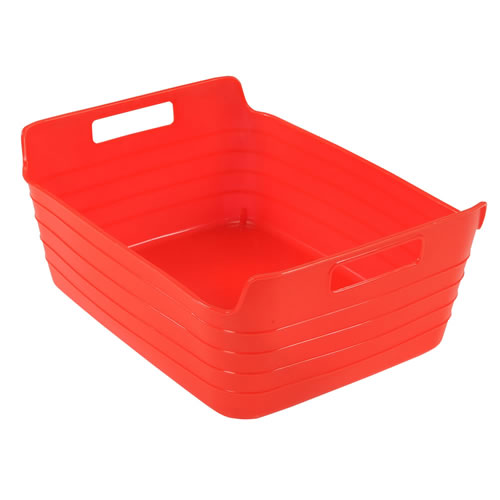 Flex Tub with Handles - Red