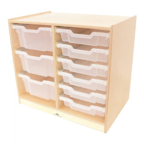 Easy View Compact Storage with Trays