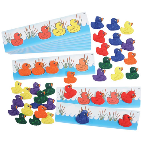 Color Sorting and Matching Ducks