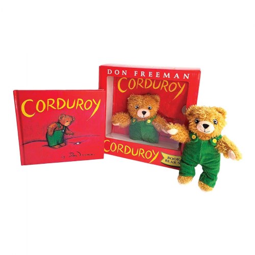 Corduroy Book and Bear Set