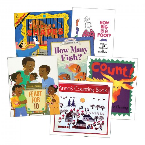 Learn About Math Books - Set of 6