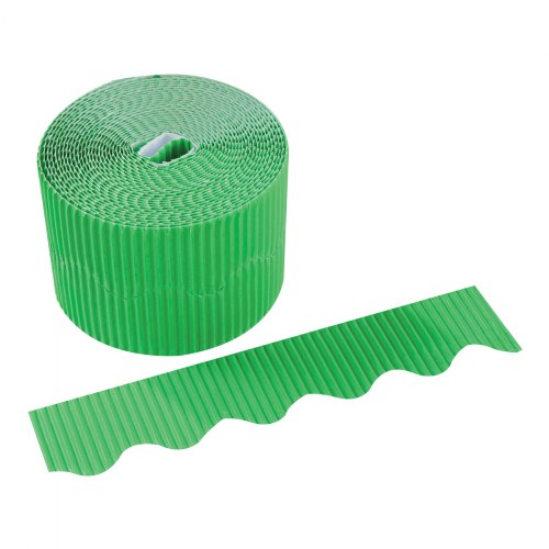 Corrugated Bordette - Green