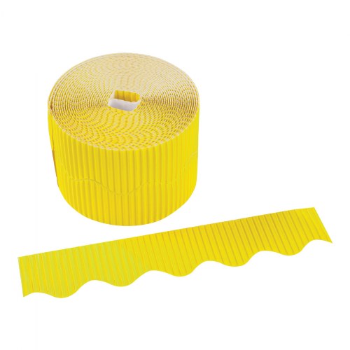 Corrugated Bordette - Yellow