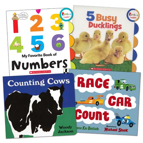 Learning to Count Books - Set of 4