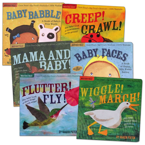 Indestructibles Wordless Picture Books - Set of 6