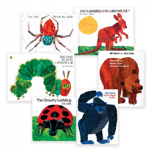 Eric Carle Books - English - Set of 6