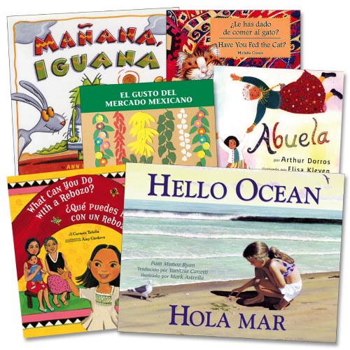 Bilingual Children's Paperback Books - Set of 6