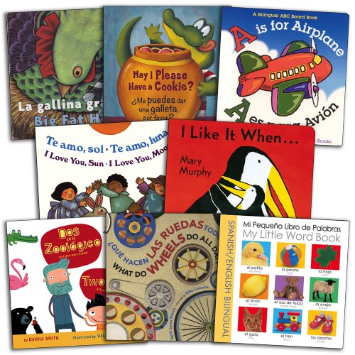 Bilingual Board Books Assortment Set of 8