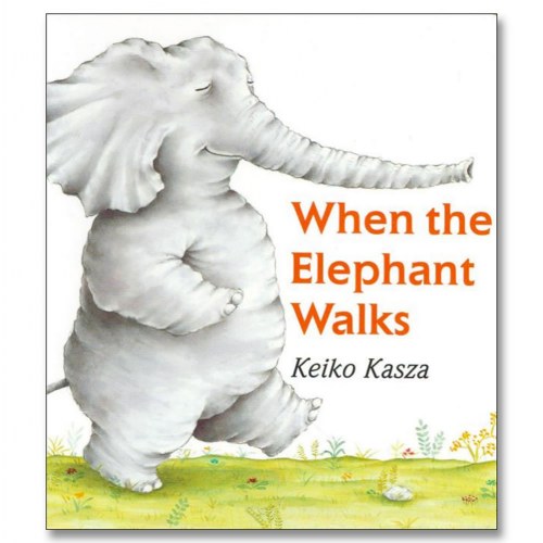 When the Elephant Walks - Board Book