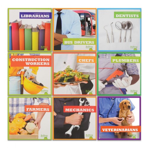 Let's Learn About Community Helpers Career Exploration Books - Set of 9