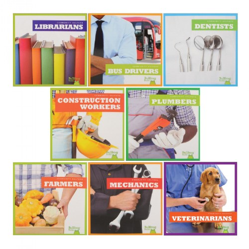 Let's Learn About Community Helpers Career Exploration Books - Set of 8
