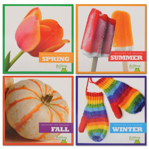 Watching the Seasons Change Books an Exploration of Earth's Four Seasons - Set of 4