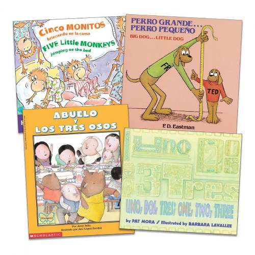 Bilingual Math Books - Set of 4