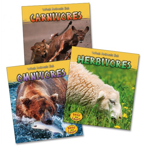 What Do Animals Eat Books Set of 3