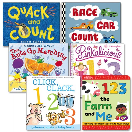 Counting is Fun Board Books - Set of 6