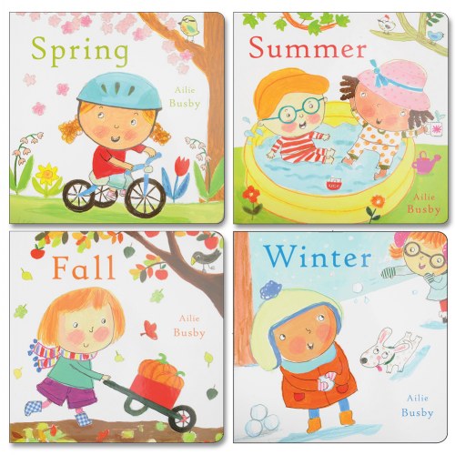 Seasons of the Year Board Books - Set of 4