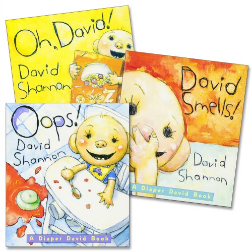 David Board Books - Set of 3